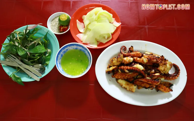 Bạch tuộc nướng Sài Gòn | 20+ địa chỉ siêu cay, siêu ngon