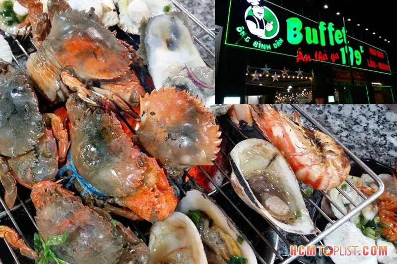 Bật mí top 10+ quán buffet ốc ở Sài Gòn tươi ngon nhất
