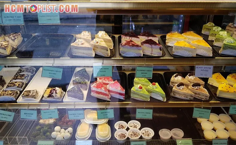 Bỏ túi 10 tiệm bánh ngọt tại TP HCM ngon nhất