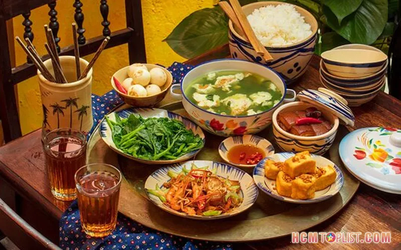 Top 10+ nhà hàng thuần Việt Sài Gòn đậm vị truyền thống
