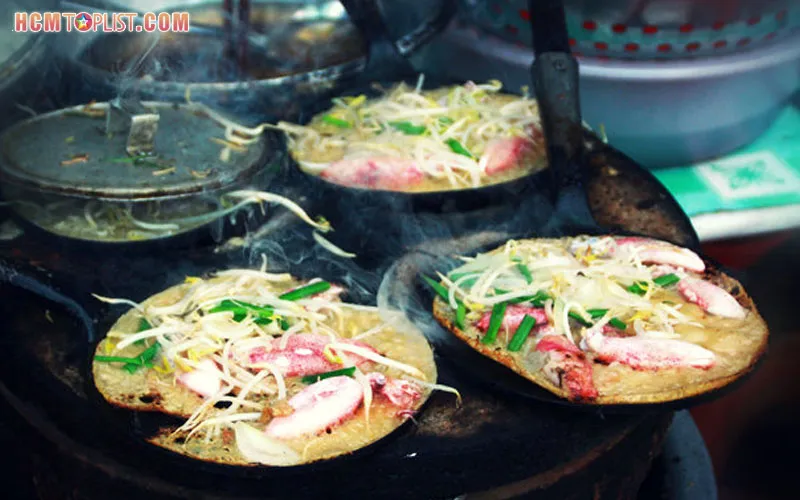 Top 10+ quán bánh xèo tôm nhảy ở Sài Gòn ăn là nghiện