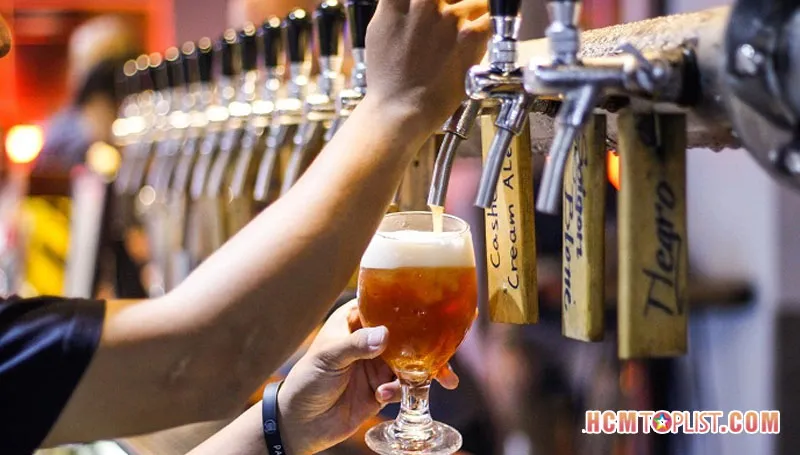 Top 10+ quán bia ở Sài Gòn ngon, hấp dẫn được yêu thích nhất