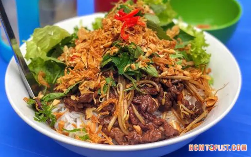 Top 10+ quán bún bò Nam Bộ ở Sài Gòn ngon miễn bàn