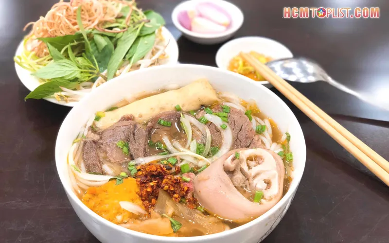 Top 10+ quán bún bò Quận 10, TPHCM ngon không thể cưỡng