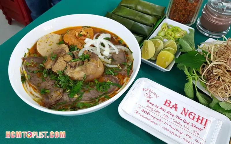 Top 10+ quán bún bò Quận 10, TPHCM ngon không thể cưỡng