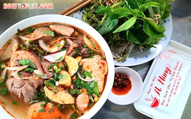 Top 10+ quán bún bò Quận 10, TPHCM ngon không thể cưỡng