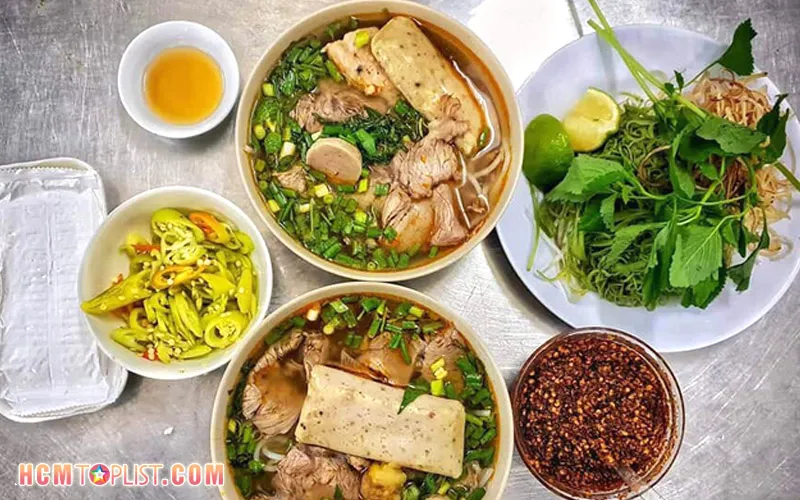 Top 10+ quán bún bò Quận 10, TPHCM ngon không thể cưỡng