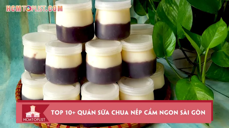 Top 10+ quán sữa chua nếp cẩm ngon Sài Gòn nổi tiếng nhất