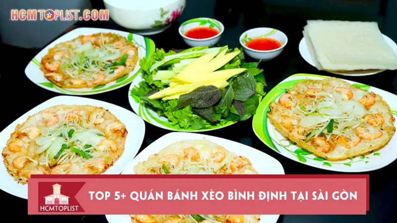 Top 5+ quán bánh xèo Bình Định tại Sài Gòn ăn là nghiền