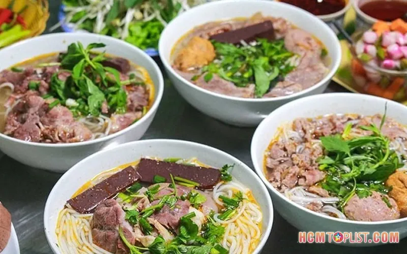 Top 5+ quán bún bò Đà Nẵng ở Sài Gòn ngon đúng điệu